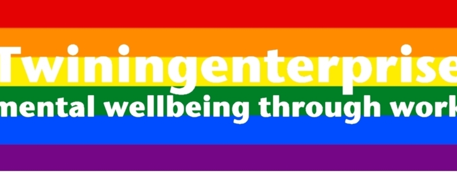 Twining Rainbow Banner