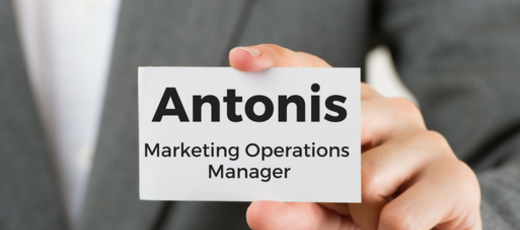 AntonisMarketing Operations Manager