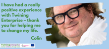 Colin website banner